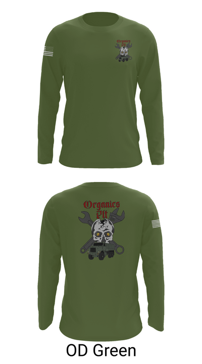 Organics plt 62545890 Long Sleeve Performance Shirt 46