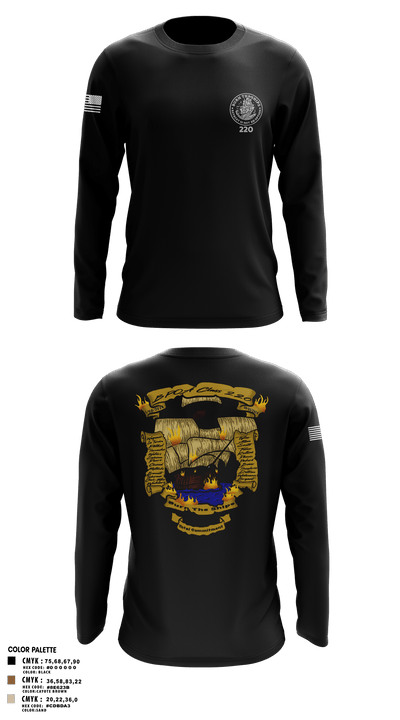 220 BPOA 59828515 Long Sleeve Performance Shirt - 1
