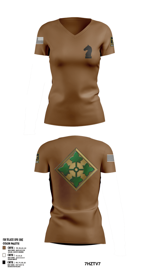 Women's Short Sleeve Vneck Shirt, Oregon EMS4th ID Iron HorseOregon EMS, , Teamtime, Team time, sublimation, custom sports apparel, team uniforms, spirit wear, spiritwear, sports uniforms, custom shirts, team store, custom team store, fundraiser sports, apparel fundraiser