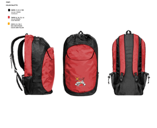 Gear Bag, Warriors, Football, Teamtime, Team time, sublimation, custom sports apparel, team uniforms, spirit wear, spiritwear, sports uniforms, custom shirts, team store, custom team store, fundraiser sports, apparel fundraiser