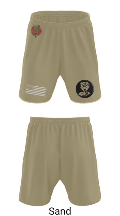 Red Warriors 36631252 Athletic Shorts With Pockets - 89