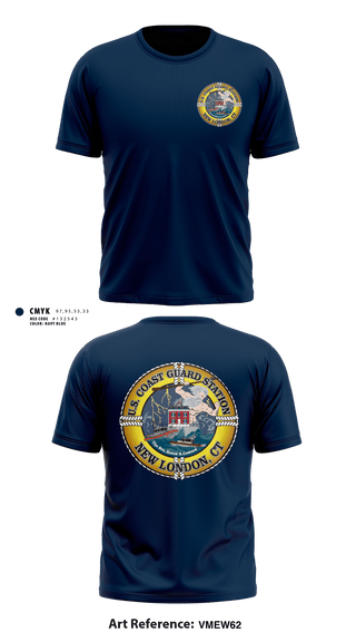 Short Sleeve Performance Shirt, Station New London, Coast Guard, Teamtime, Team time, sublimation, custom sports apparel, team uniforms, spirit wear, spiritwear, sports uniforms, custom shirts, team store, custom team store, fundraiser sports, apparel fundraiser