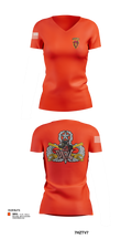 Spartans 31739633 Women's Short Sleeve V-neck Shirt - 103