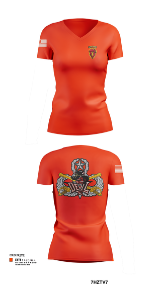 Women's Short Sleeve Vneck Shirt, Spartans, , Teamtime, Team time, sublimation, custom sports apparel, team uniforms, spirit wear, spiritwear, sports uniforms, custom shirts, team store, custom team store, fundraiser sports, apparel fundraiser
