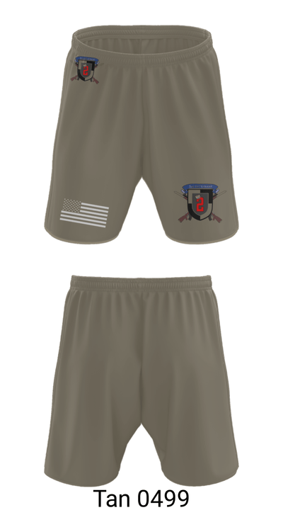 2nd Battalion 43692183 Athletic Shorts With Pockets - 69