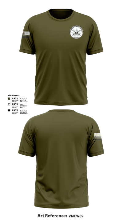 Tuskegee Narcotics Unit 29309263 Short Sleeve Performance Shirt - 2