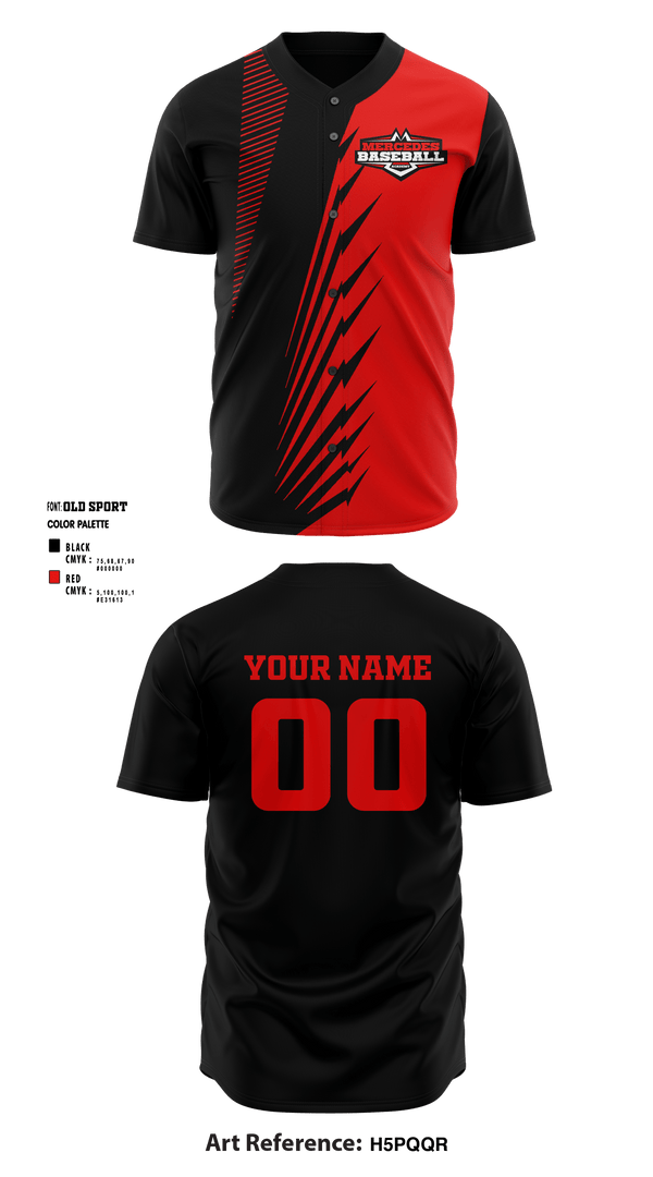 Full Button Baseball Jersey, Mercedes Baseball Academy, Baseball, Teamtime, Team time, sublimation, custom sports apparel, team uniforms, spirit wear, spiritwear, sports uniforms, custom shirts, team store, custom team store, fundraiser sports, apparel fundraiser