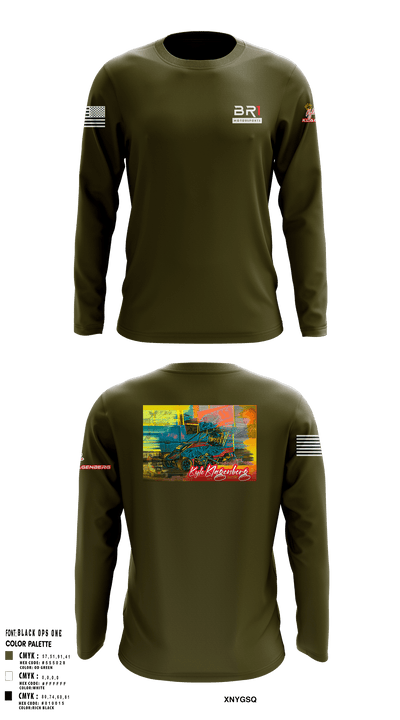BR1 MotorsportsBR1 Motorsports 66861667 Long Sleeve Performance Shirt - 1