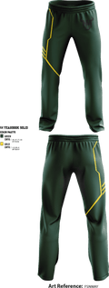 New Milford Bulls Football And Cheerleading 19489077 Softball Pants - 2