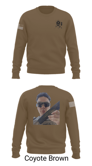 Crew Neck Sweatshirt, 374TH CECI, Army, Teamtime, Team time, sublimation, custom sports apparel, team uniforms, spirit wear, spiritwear, sports uniforms, custom shirts, team store, custom team store, fundraiser sports, apparel fundraiser