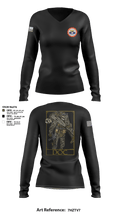 MCSFR RAS 3147834 Women's Long Sleeve V-neck Shirt - 6