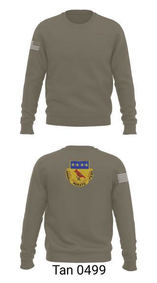 Crew Neck Sweatshirt, Alpha BTRY 2/138th FA, National Guard, Teamtime, Team time, sublimation, custom sports apparel, team uniforms, spirit wear, spiritwear, sports uniforms, custom shirts, team store, custom team store, fundraiser sports, apparel fundraiser
