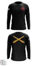 Charlie Battery, 1-119th FA 47943338 Long Sleeve Performance Shirt 3