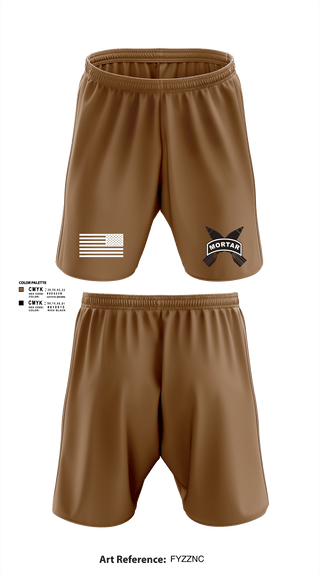 Athletic Shorts With Pockets, Mortars, Army, Teamtime, Team time, sublimation, custom sports apparel, team uniforms, spirit wear, spiritwear, sports uniforms, custom shirts, team store, custom team store, fundraiser sports, apparel fundraiser
