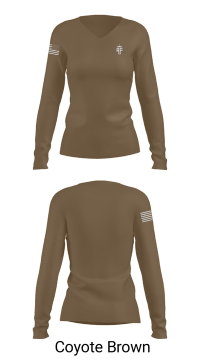 SGT FIALHO 35481764 Women's Long Sleeve V-neck Shirt - 16