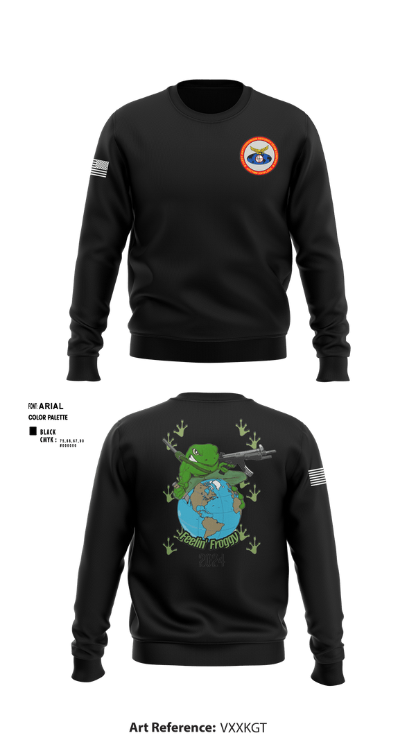 Crew Neck Sweatshirt, Fast Co 5th Plt, Marines, Teamtime, Team time, sublimation, custom sports apparel, team uniforms, spirit wear, spiritwear, sports uniforms, custom shirts, team store, custom team store, fundraiser sports, apparel fundraiser