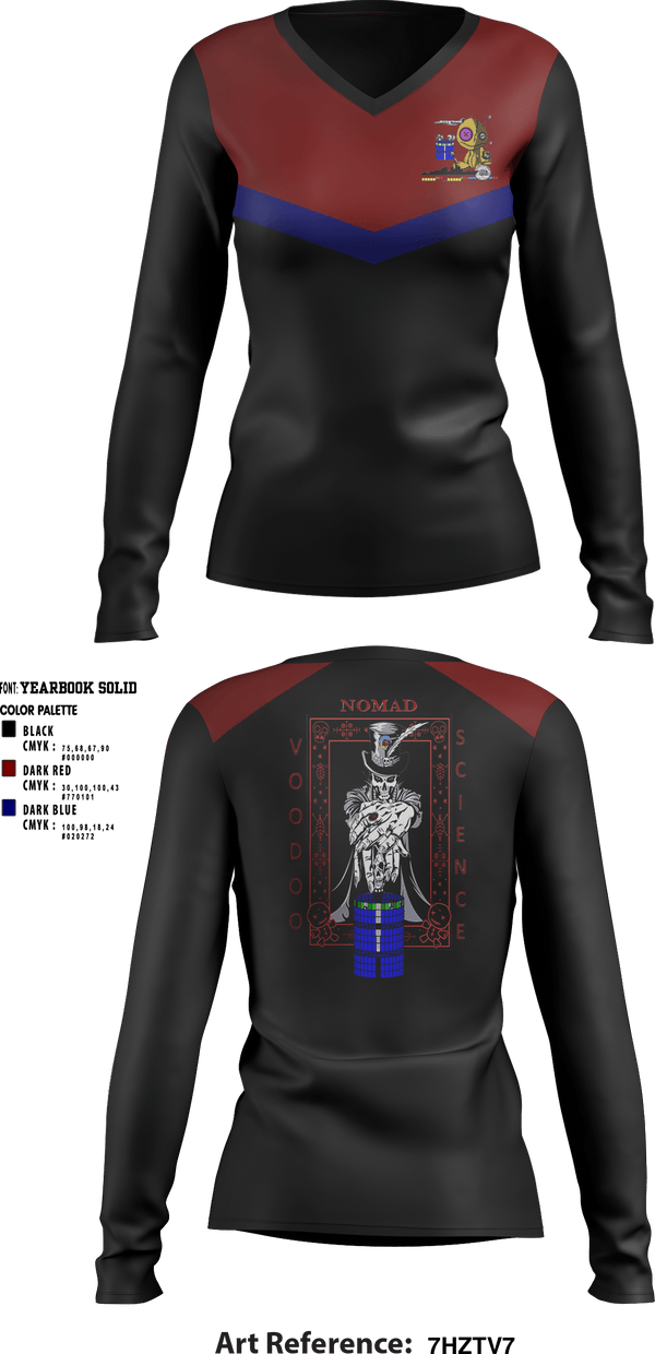 Women's Long Sleeve Vneck Shirt, PierlinkPierlink, , Teamtime, Team time, sublimation, custom sports apparel, team uniforms, spirit wear, spiritwear, sports uniforms, custom shirts, team store, custom team store, fundraiser sports, apparel fundraiser