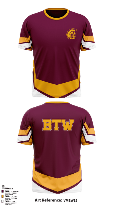 BTW 95496650 Short Sleeve Performance Shirt - 2