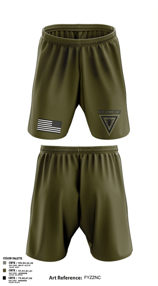 Athletic Shorts With Pockets, NJSP BOMB UNIT, , Teamtime, Team time, sublimation, custom sports apparel, team uniforms, spirit wear, spiritwear, sports uniforms, custom shirts, team store, custom team store, fundraiser sports, apparel fundraiser