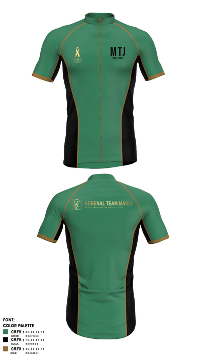 Adrenal Team Maria Pelotonia 64840628 Cycling Jersey - 3