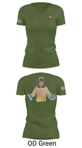 1st DSB 36981912 Women's Short Sleeve V-neck Shirt - 48
