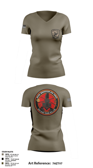 Women's Short Sleeve Vneck Shirt, 8 BAFRA, Air Force, Teamtime, Team time, sublimation, custom sports apparel, team uniforms, spirit wear, spiritwear, sports uniforms, custom shirts, team store, custom team store, fundraiser sports, apparel fundraiser