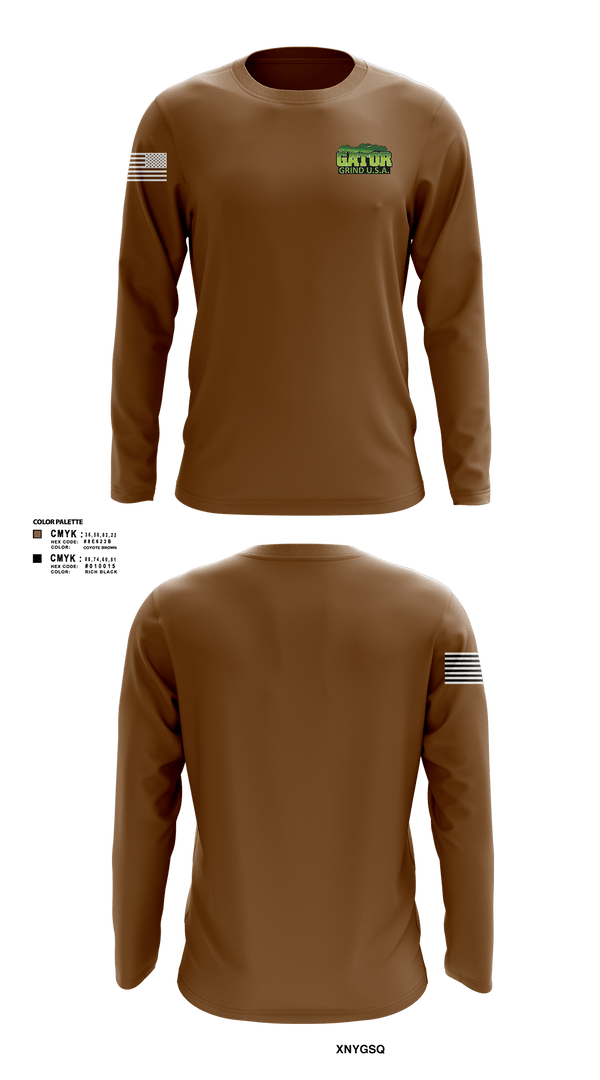 Long Sleeve Performance Shirt, Gator Grind U.S.A.Gator Grind U.S.A., , Teamtime, Team time, sublimation, custom sports apparel, team uniforms, spirit wear, spiritwear, sports uniforms, custom shirts, team store, custom team store, fundraiser sports, apparel fundraiser