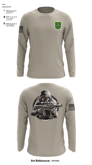 Long Sleeve Performance Shirt, 10 SFG, Army, Teamtime, Team time, sublimation, custom sports apparel, team uniforms, spirit wear, spiritwear, sports uniforms, custom shirts, team store, custom team store, fundraiser sports, apparel fundraiser