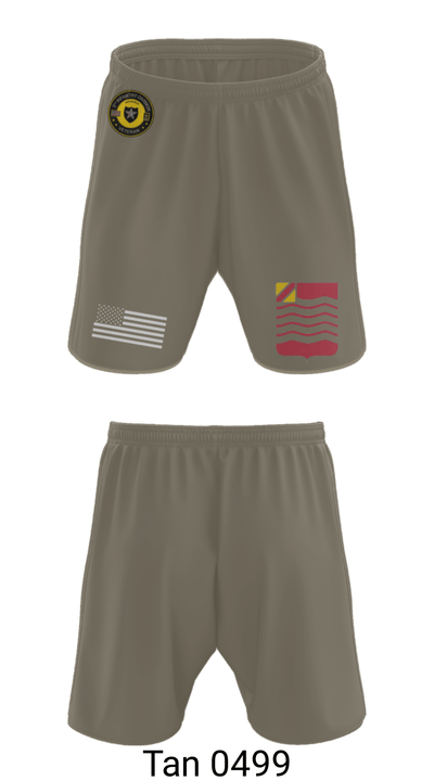 1st Battalion 15th Field Artillery 40296639 Athletic Shorts With Pockets - 69