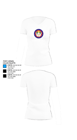 Women's Short Sleeve Vneck Shirt, Chang National, , Teamtime, Team time, sublimation, custom sports apparel, team uniforms, spirit wear, spiritwear, sports uniforms, custom shirts, team store, custom team store, fundraiser sports, apparel fundraiser