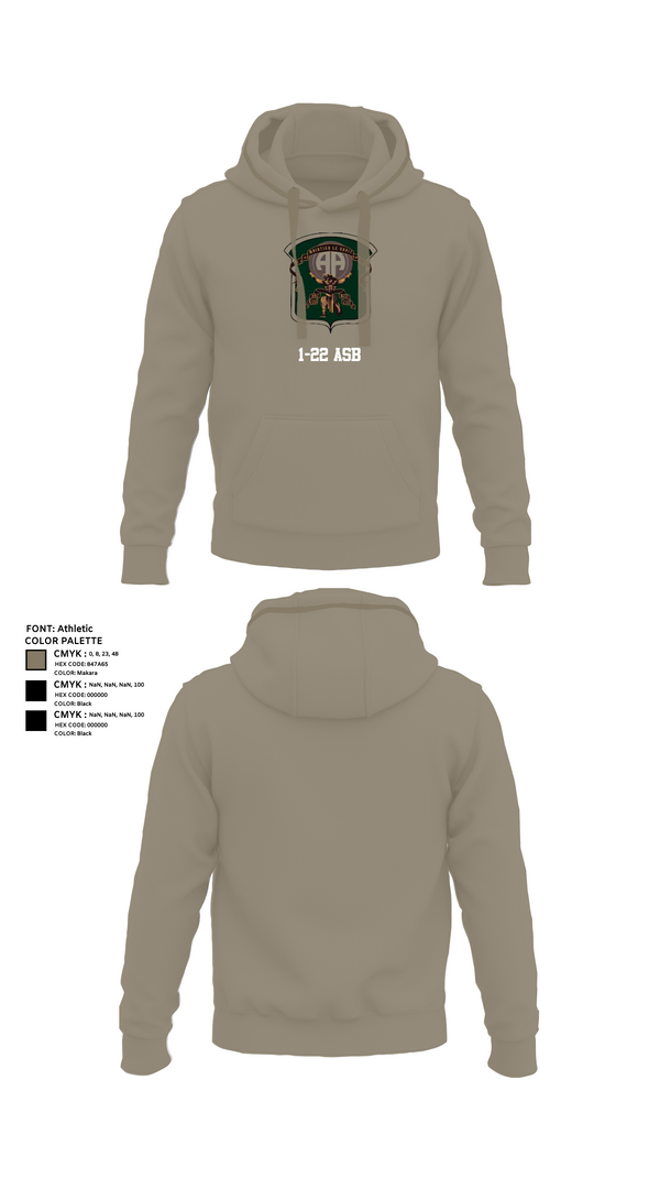Hoodie, 1-22 ASB, , Teamtime, Team time, sublimation, custom sports apparel, team uniforms, spirit wear, spiritwear, sports uniforms, custom shirts, team store, custom team store, fundraiser sports, apparel fundraiser