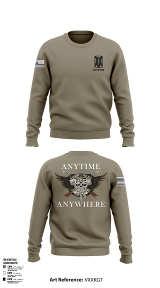 Crew Neck Sweatshirt, 946th FRSD, Army, Teamtime, Team time, sublimation, custom sports apparel, team uniforms, spirit wear, spiritwear, sports uniforms, custom shirts, team store, custom team store, fundraiser sports, apparel fundraiser