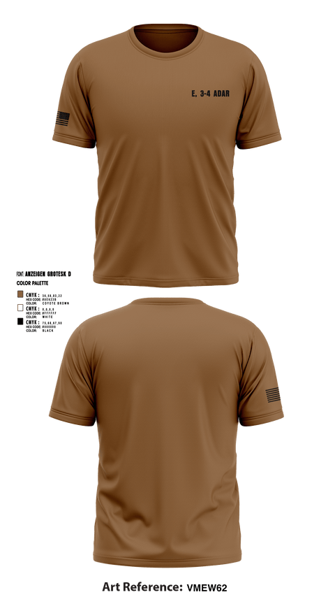 Short Sleeve Performance Shirt, E, 3-4 ADAR, Army, Teamtime, Team time, sublimation, custom sports apparel, team uniforms, spirit wear, spiritwear, sports uniforms, custom shirts, team store, custom team store, fundraiser sports, apparel fundraiser