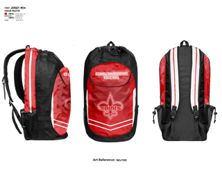 Gear Bag, St Ansgar Middle School Volleyball, Women's Volleyball, Teamtime, Team time, sublimation, custom sports apparel, team uniforms, spirit wear, spiritwear, sports uniforms, custom shirts, team store, custom team store, fundraiser sports, apparel fundraiser