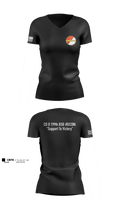 Co D 199TH BSB RECON 1334677 Women's Short Sleeve V-neck Shirt - 5