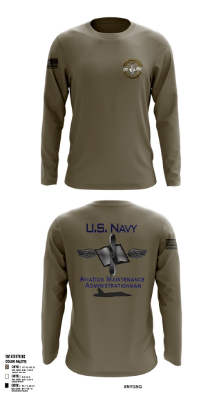 Long Sleeve Performance Shirt, Aviation Maintenance Administration, , Teamtime, Team time, sublimation, custom sports apparel, team uniforms, spirit wear, spiritwear, sports uniforms, custom shirts, team store, custom team store, fundraiser sports, apparel fundraiser