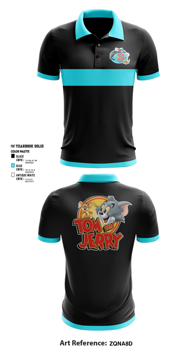 Tom & jerry elite 29060475 Short Sleeve Performance Polo - 1