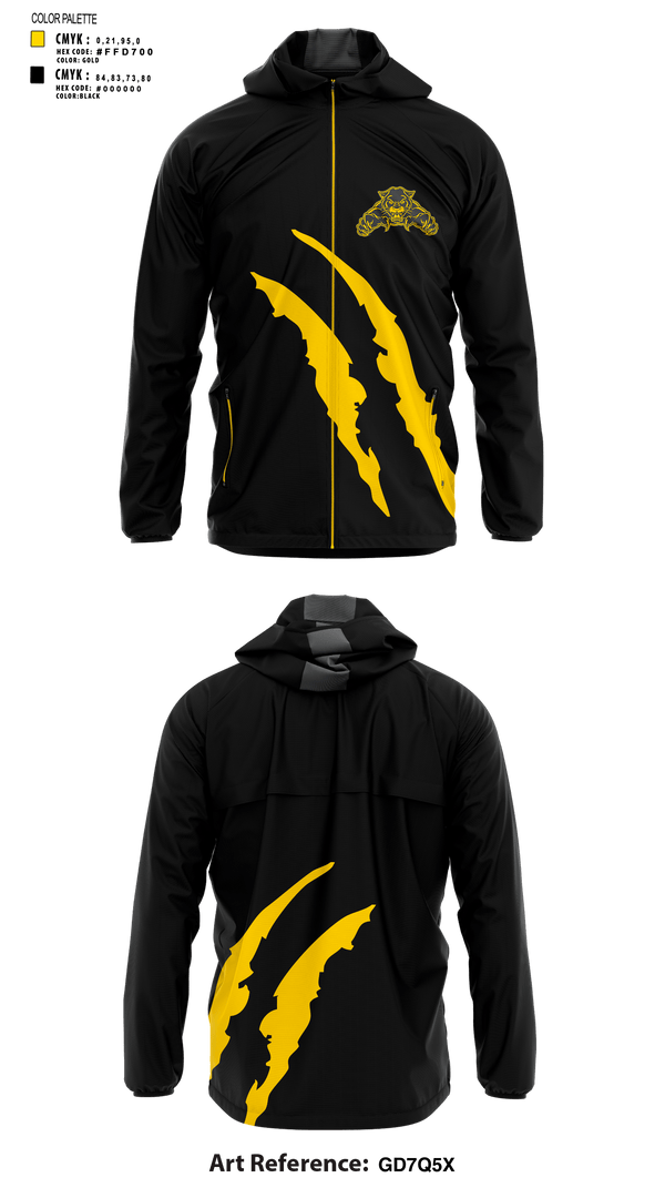 Windbreaker, KLM COUGARS, Football, Teamtime, Team time, sublimation, custom sports apparel, team uniforms, spirit wear, spiritwear, sports uniforms, custom shirts, team store, custom team store, fundraiser sports, apparel fundraiser