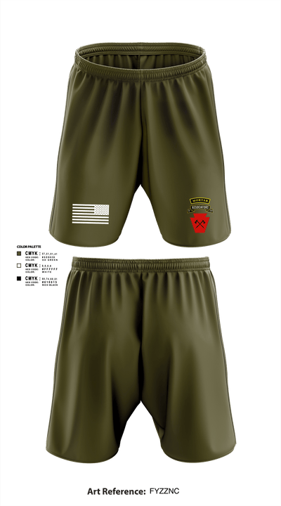 A co 1-111th MTRAco 1-111th secfor 26683697 Athletic Shorts With Pockets - 4