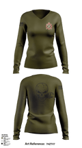 829 EVCC 7864711 Women's Long Sleeve V-neck Shirt - 3