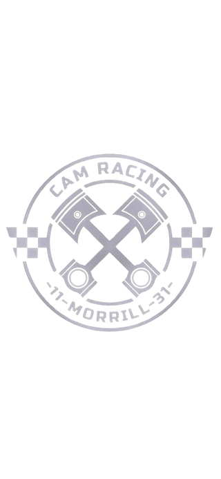 Cam racing 43977942 Stainless Steel Water Bottle with a Straw Lid
