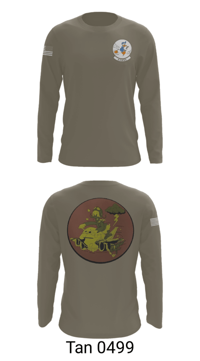 6 AMXS 55831023 Long Sleeve Performance Shirt - 66