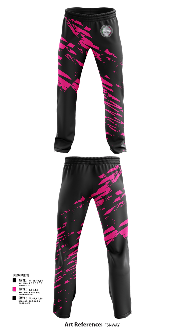 Sweatpants, La Familia, Men's Soccer, Teamtime, Team time, sublimation, custom sports apparel, team uniforms, spirit wear, spiritwear, sports uniforms, custom shirts, team store, custom team store, fundraiser sports, apparel fundraiser