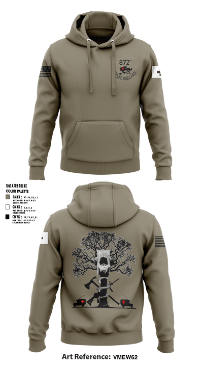872 Ground Ambulance 8191763 Hoodie - 1
