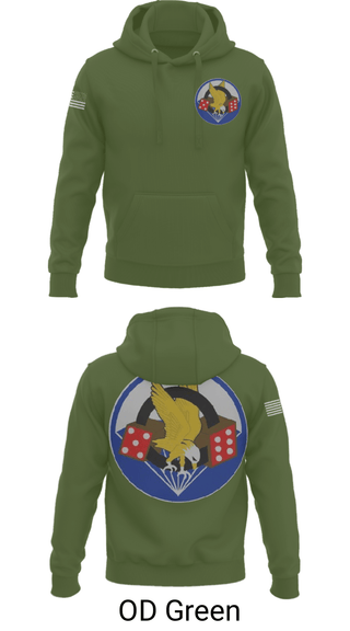 Hoodie, 506th PIR, Army, Teamtime, Team time, sublimation, custom sports apparel, team uniforms, spirit wear, spiritwear, sports uniforms, custom shirts, team store, custom team store, fundraiser sports, apparel fundraiser