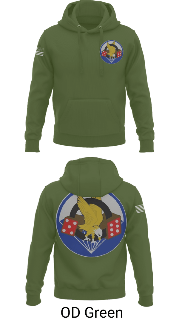 Hoodie, 506th PIR, Army, Teamtime, Team time, sublimation, custom sports apparel, team uniforms, spirit wear, spiritwear, sports uniforms, custom shirts, team store, custom team store, fundraiser sports, apparel fundraiser