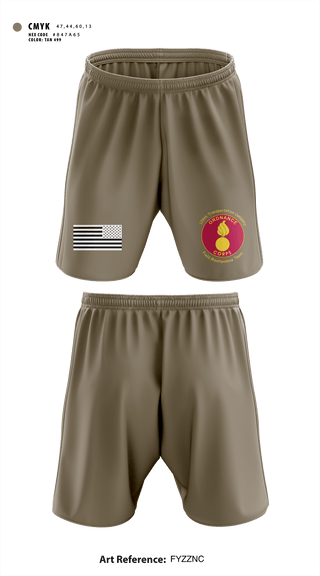 Athletic Shorts With Pockets, 129th Heavy Transport Company129 TC CO, Army, Teamtime, Team time, sublimation, custom sports apparel, team uniforms, spirit wear, spiritwear, sports uniforms, custom shirts, team store, custom team store, fundraiser sports, apparel fundraiser