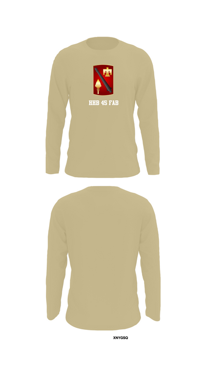 HHB 45 FAB 16448971 Long Sleeve Performance Shirt 88