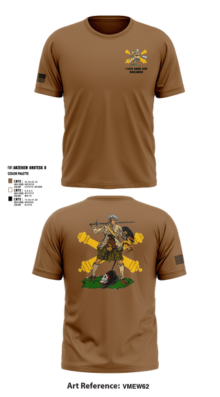 Short Sleeve Performance Shirt, Bravo 1-119th FA, , Teamtime, Team time, sublimation, custom sports apparel, team uniforms, spirit wear, spiritwear, sports uniforms, custom shirts, team store, custom team store, fundraiser sports, apparel fundraiser