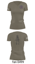 A Co 1/1-114th 36313026 Women's Short Sleeve V-neck Shirt - 68